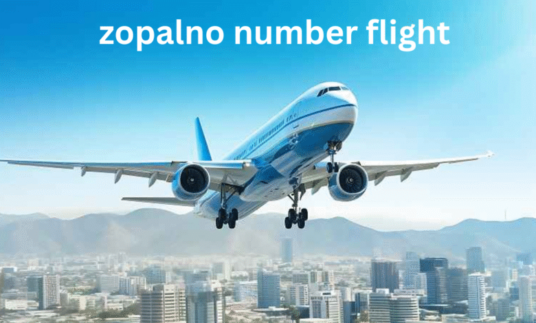 zopalno number flight